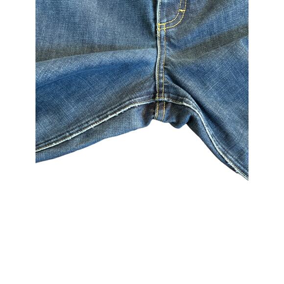 J. Crew Dark Wash Button-Fly Boot Cut Jeans 14L 5-Pocket Casual - Picture 12 of 14